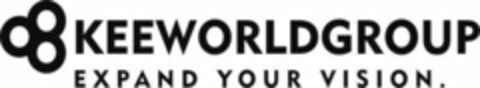 KEEWORLDGROUP EXPAND YOUR VISION. Logo (USPTO, 03/29/2014)