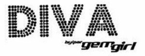 DIVA BY/PAR GEM GIRL Logo (USPTO, 19.08.2014)