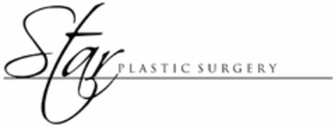 STAR PLASTIC SURGERY Logo (USPTO, 01/21/2015)