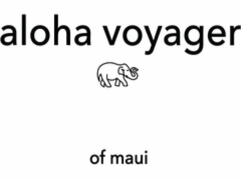 ALOHA VOYAGER OF MAUI Logo (USPTO, 22.03.2016)