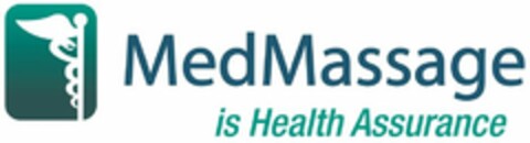 MEDMASSAGE IS HEALTH ASSURANCE Logo (USPTO, 01.07.2016)