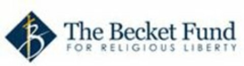 B THE BECKET FUND FOR RELIGIOUS LIBERTY Logo (USPTO, 22.08.2016)