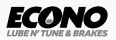 ECONO LUBE N' TUNE & BRAKES Logo (USPTO, 31.08.2016)