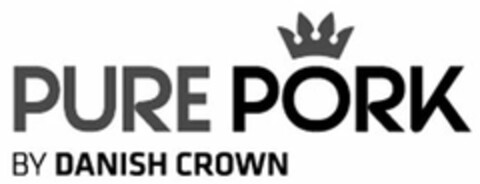 PURE PORK BY DANISH CROWN Logo (USPTO, 09/14/2016)