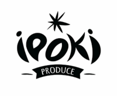 IPOKI PRODUCE Logo (USPTO, 04/22/2017)