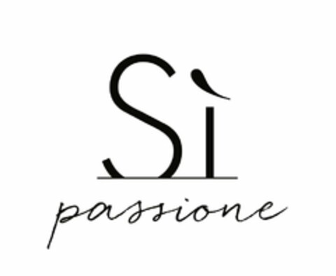 SÌ PASSIONE Logo (USPTO, 24.04.2017)