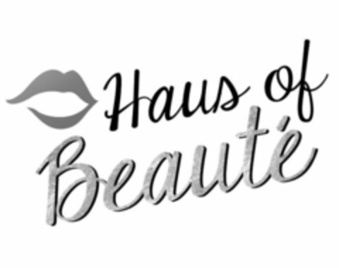 HAUS OF BEAUTÉ Logo (USPTO, 02/02/2018)