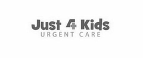 JUST 4 KIDS URGENT CARE Logo (USPTO, 02/07/2018)