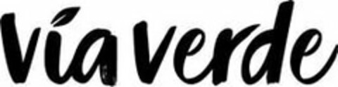 VÍA VERDE Logo (USPTO, 10/31/2018)