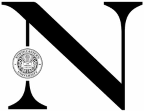 N NORTHEASTERN UNIVERSITY 1898 LVX VERITAS VIRTVS Logo (USPTO, 11/30/2018)