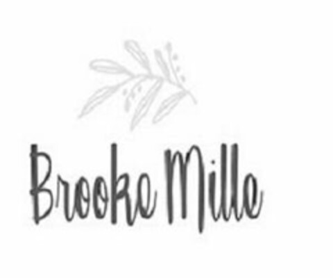 BROOKE MILLE Logo (USPTO, 03/05/2019)