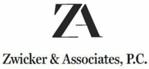 ZA ZWICKER & ASSOCIATES, P.C. Logo (USPTO, 25.04.2019)