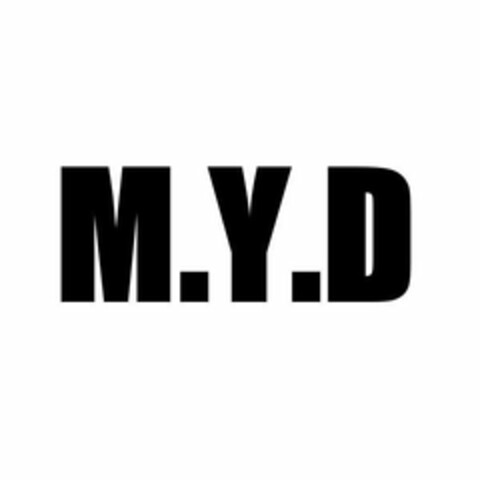 M.Y.D Logo (USPTO, 29.05.2019)