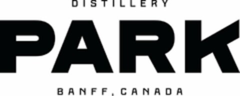 DISTILLERY PARK BANFF, CANADA Logo (USPTO, 06/28/2019)