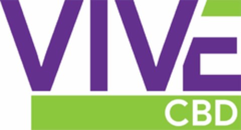 VIVE CBD Logo (USPTO, 09.08.2019)