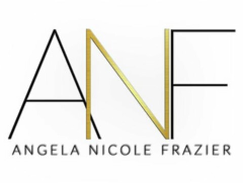 ANF ANGELA NICOLE FRAZIER Logo (USPTO, 08/30/2019)