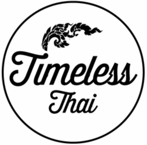 TIMELESS THAI Logo (USPTO, 09/09/2019)