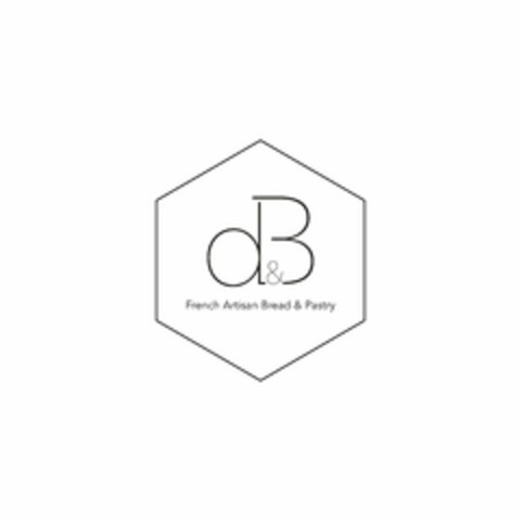 D&B FRENCH ARTISAN BREAD & PASTRY Logo (USPTO, 02.10.2019)