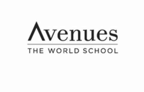 AVENUES THE WORLD SCHOOL Logo (USPTO, 25.11.2019)