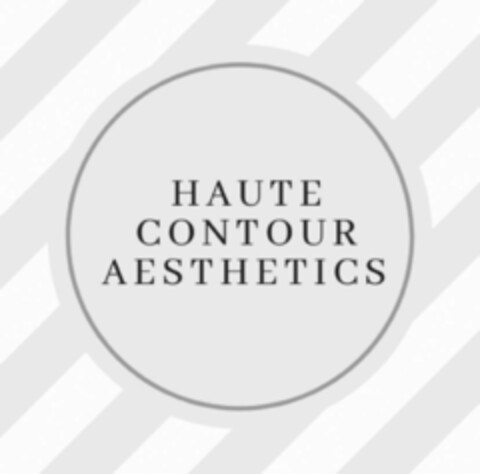 HAUTE CONTOUR AESTHETICS Logo (USPTO, 26.08.2020)