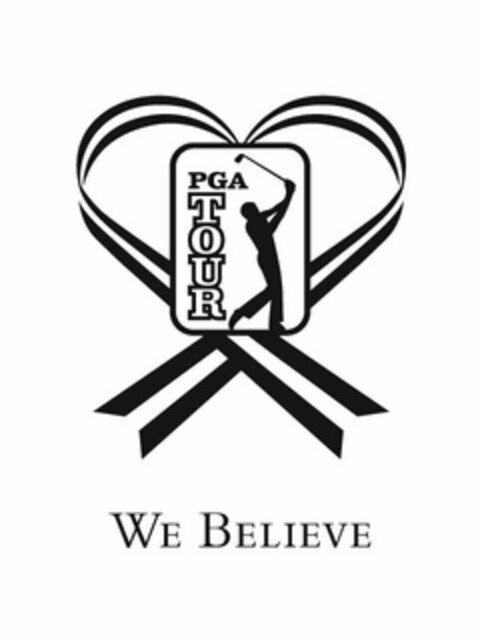 PGA TOUR WE BELIEVE Logo (USPTO, 13.02.2009)