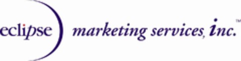 ECLIPSE MARKETING SERVICES, INC. Logo (USPTO, 29.04.2009)