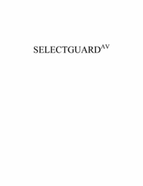 SELECTGUARDAV Logo (USPTO, 08.05.2009)