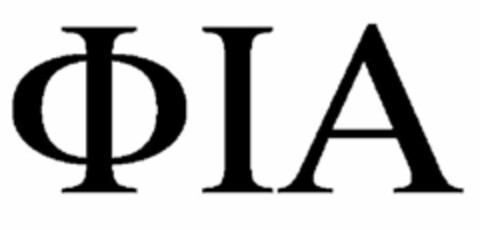 PHI IOTA ALPHA Logo (USPTO, 11/20/2009)