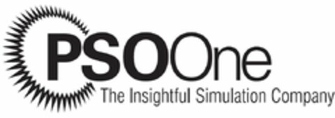 PSO ONE THE INSIGHTFUL SIMULATION COMPANY Logo (USPTO, 15.12.2009)