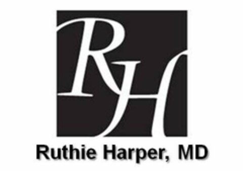 RH RUTHIE HARPER, MD Logo (USPTO, 28.07.2010)