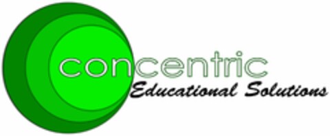 CONCENTRIC EDUCATIONAL SOLUTIONS Logo (USPTO, 29.07.2010)