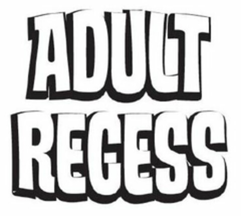 ADULT RECESS Logo (USPTO, 20.08.2010)