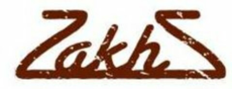 ZAKHS Logo (USPTO, 09/10/2010)