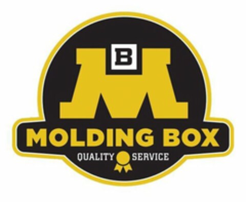 M B MOLDING BOX QUALITY SERVICE Logo (USPTO, 20.07.2011)