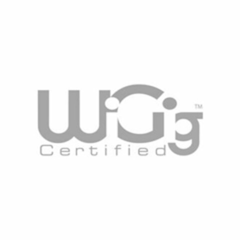 WIGIG CERTIFIED Logo (USPTO, 03.04.2012)