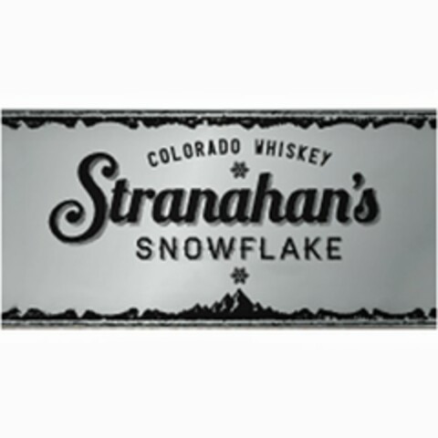 STRANAHAN'S SNOWFLAKE COLORADO WHISKEY Logo (USPTO, 26.06.2012)