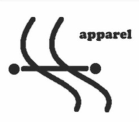 F F APPAREL Logo (USPTO, 27.07.2012)