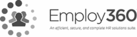 EMPLOY360 AN EFFICIENT, SECURE, AND COMPLETE HR SOLUTIONS SUITE Logo (USPTO, 10.09.2012)