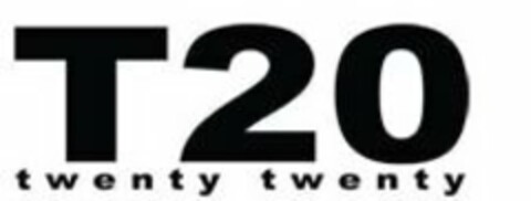 T20 TWENTY TWENTY Logo (USPTO, 16.01.2013)