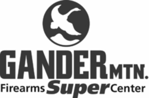 GANDER MTN. FIREARMS SUPER CENTER Logo (USPTO, 28.03.2013)