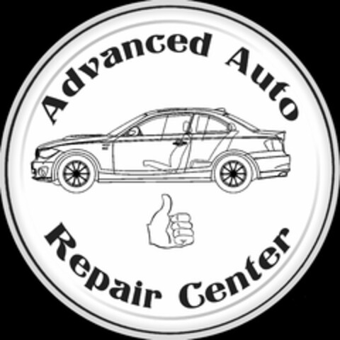 ADVANCED AUTO REPAIR CENTER Logo (USPTO, 12.04.2013)