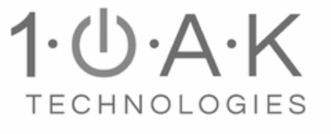 1·O·A·K TECHNOLOGIES Logo (USPTO, 23.04.2013)