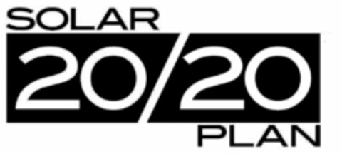 SOLAR 20/20 PLAN Logo (USPTO, 10.05.2013)