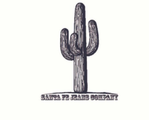 SANTA FE JEANS COMPANY Logo (USPTO, 08/13/2013)