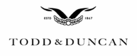 TODD & DUNCAN ESTD 1867 Logo (USPTO, 26.09.2013)