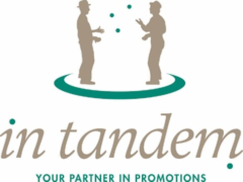 IN TANDEM YOUR PARTNER IN PROMOTIONS Logo (USPTO, 02/11/2014)