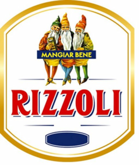 MANGIAR BENE RIZZOLI Logo (USPTO, 24.03.2014)