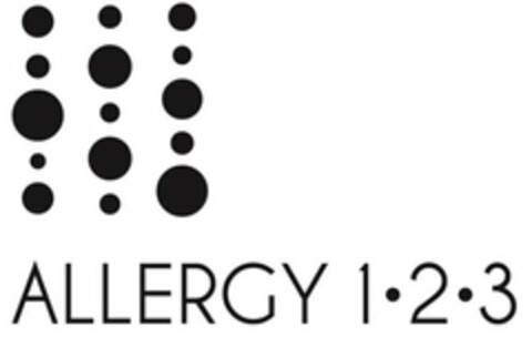 ALLERGY 1·2·3 Logo (USPTO, 09.07.2014)