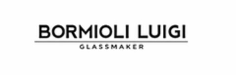 BORMIOLI LUIGI GLASSMAKER Logo (USPTO, 01.10.2014)