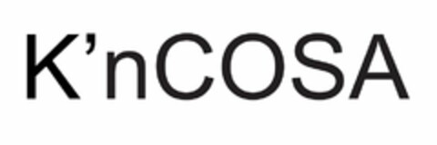 K'NCOSA Logo (USPTO, 14.10.2014)